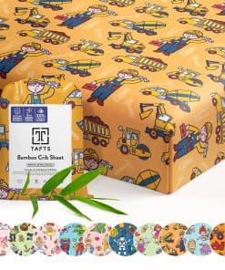 Juegos de sábanas para cuna ajustadas Tafts 100% viscosa,