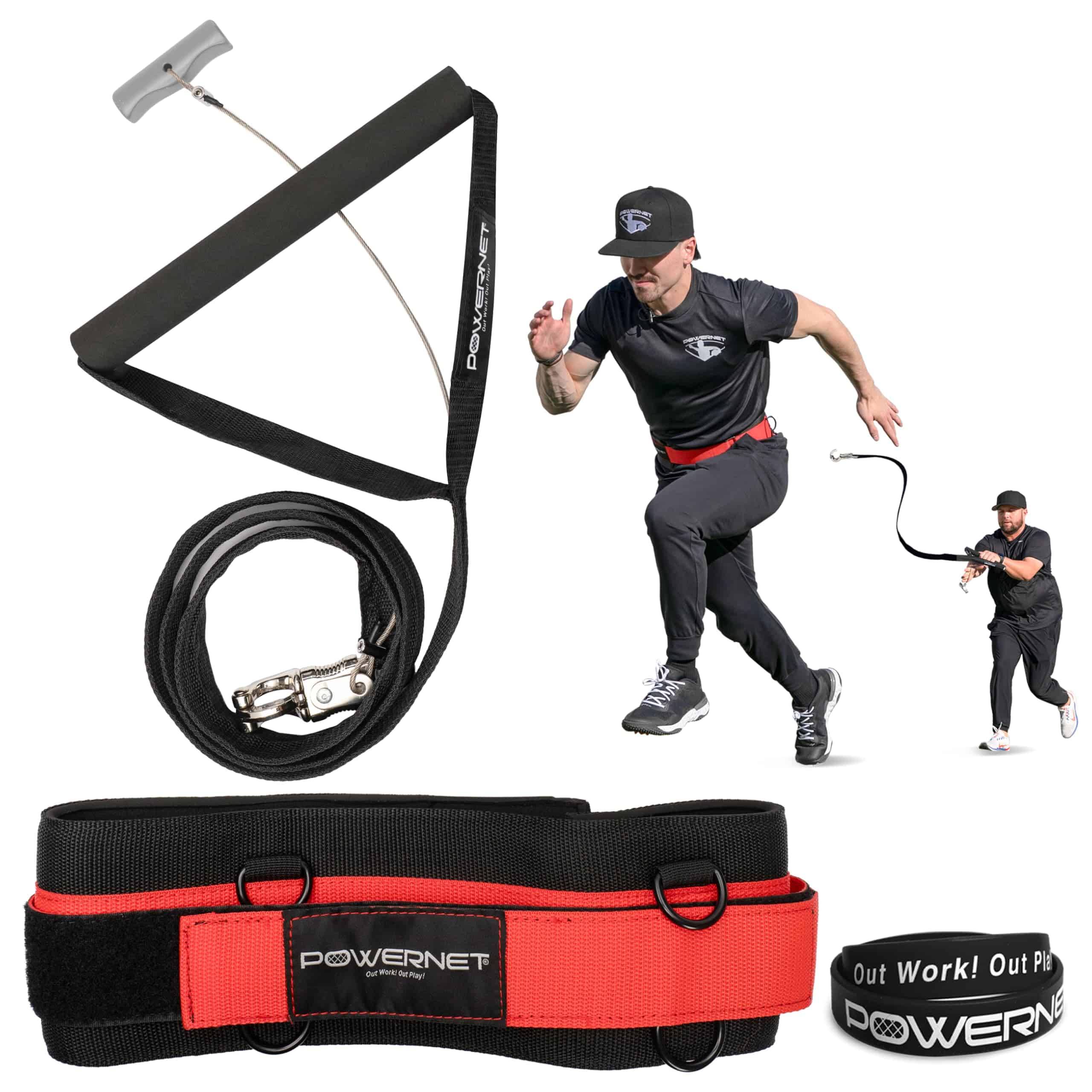 Entrenador de Tensión PowerNet para Velocidad y Agilidad,