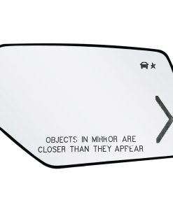 Espejo de Vidrio del Lado del Pasajero con Placa Trasera de