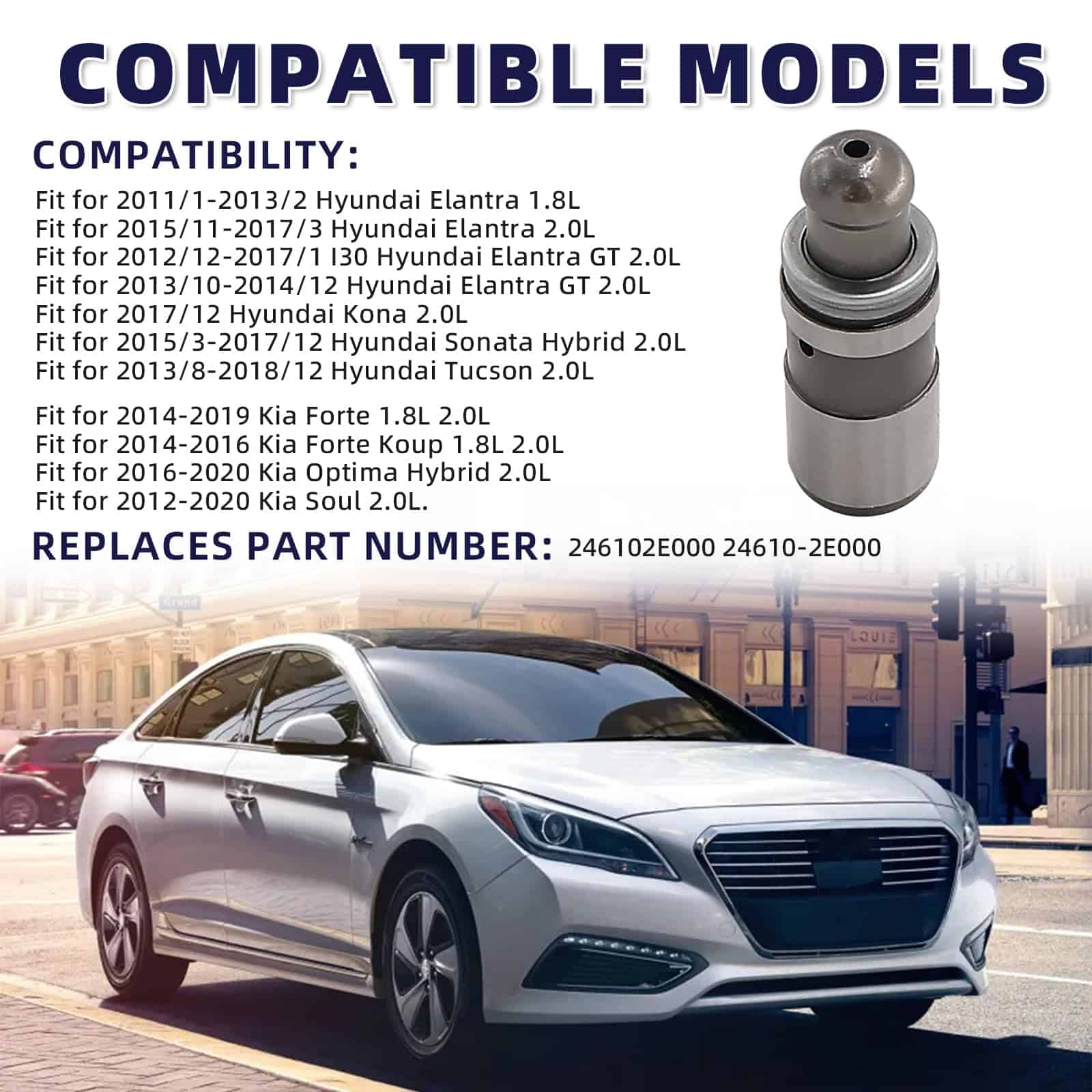 Kit Levantadores de Válvulas de Palancas para Elantra - Imagen 5