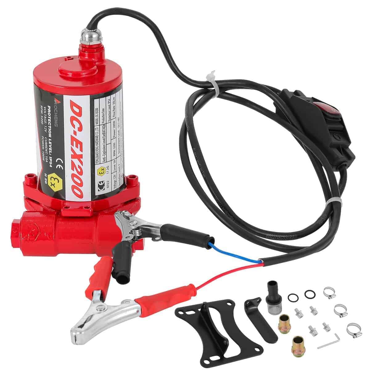 Bomba de trasiego de combustible de gasolina DWVO DC 12V