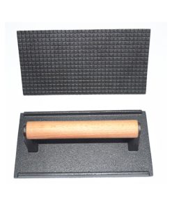 Prensa de Hamburguesas Especo, 8.2"X4.3" Rectángulo de