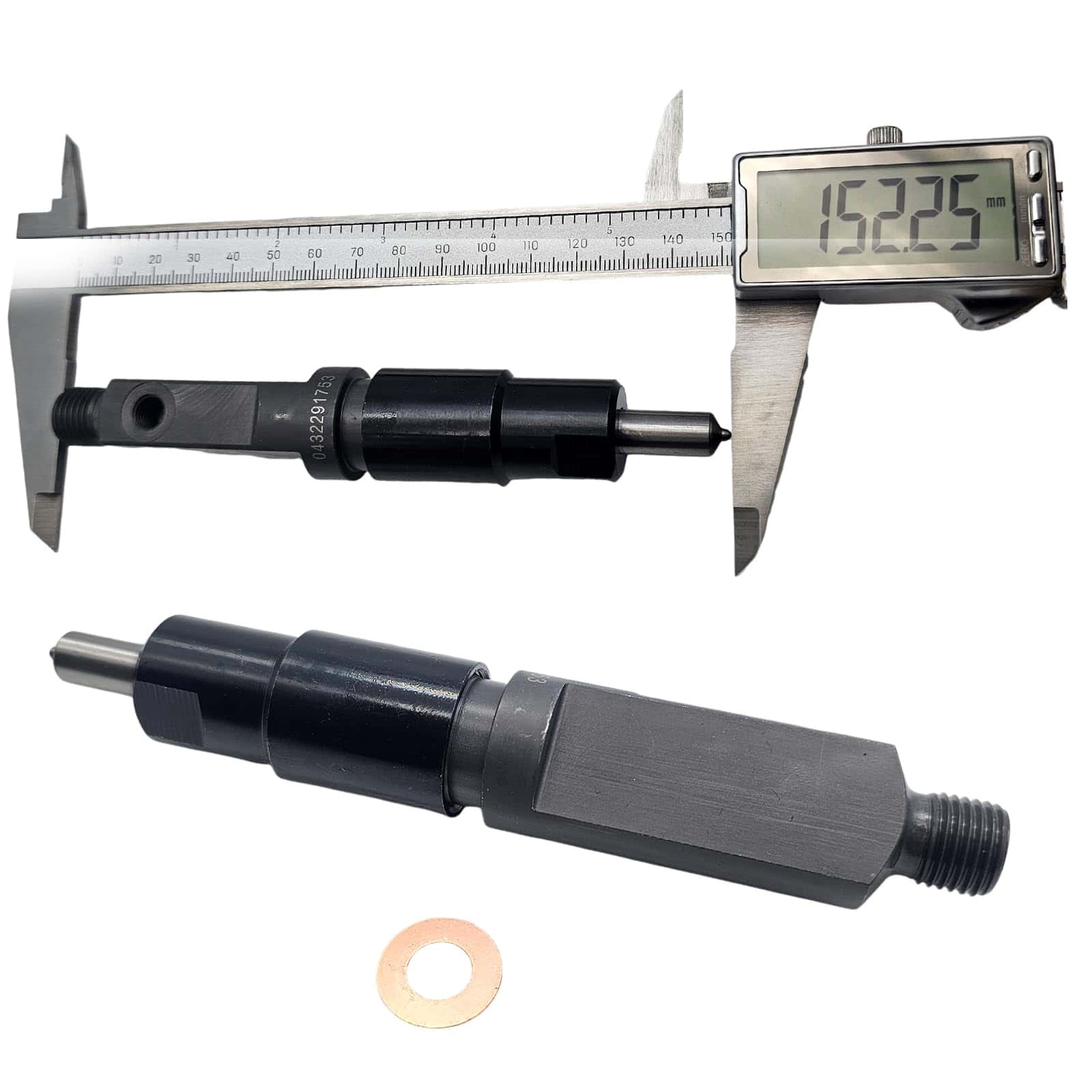 Nayuank 1X Inyector de Combustible para Motor Deutz F3L F4L