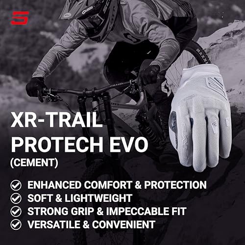 Guantes de Ciclismo FIVE GLOVES XR-Trail -Cemento - Imagen 3