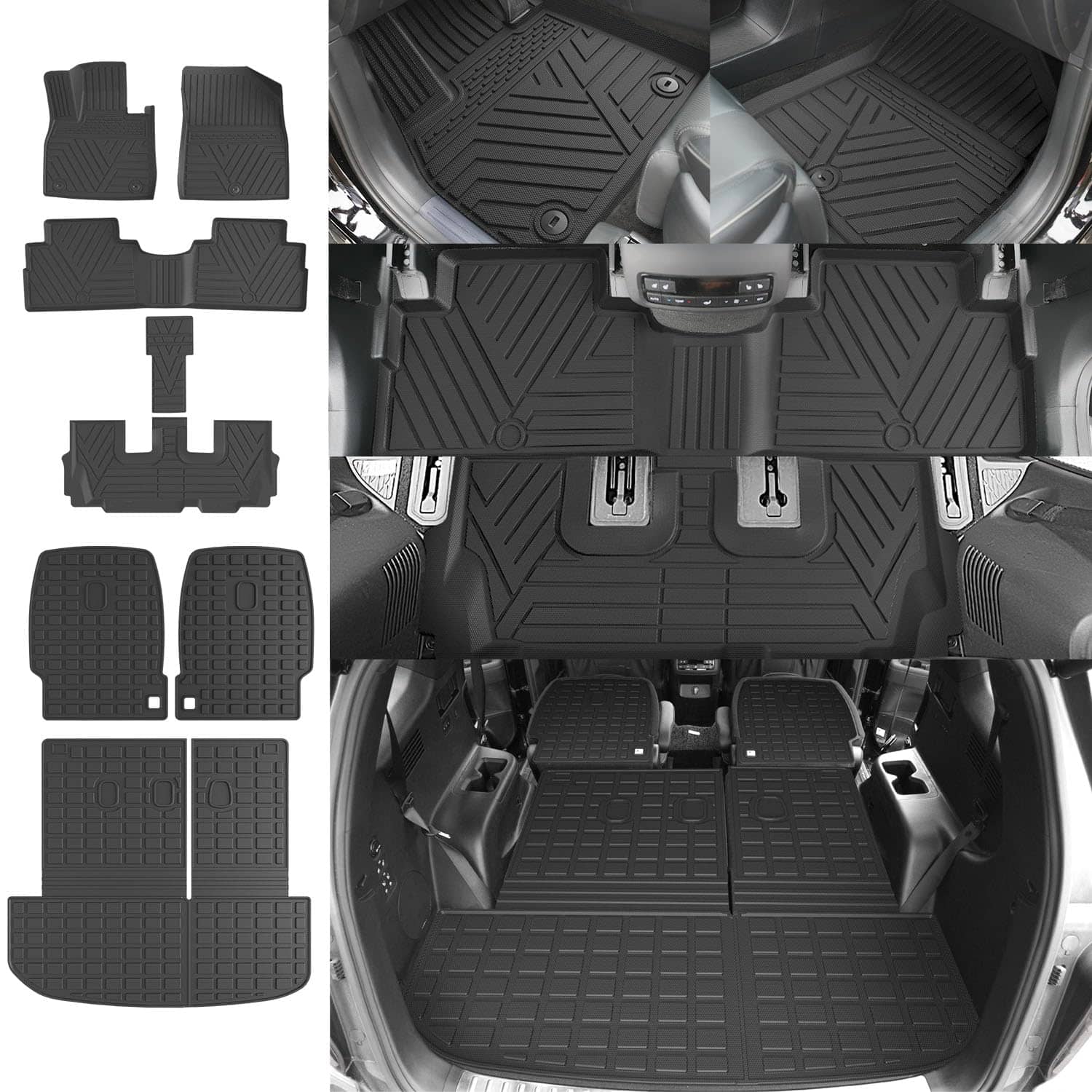 Tapetes Xipoo Compatibles con Hyundai Palisade 2020-2025