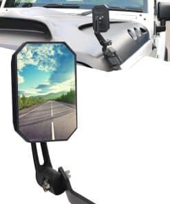 Espejo de capó ajustable de ángulo ancho con punto ciego