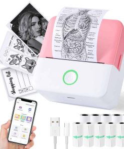 Print Pods Mini Printer, Impresora Térmica de -Rosa