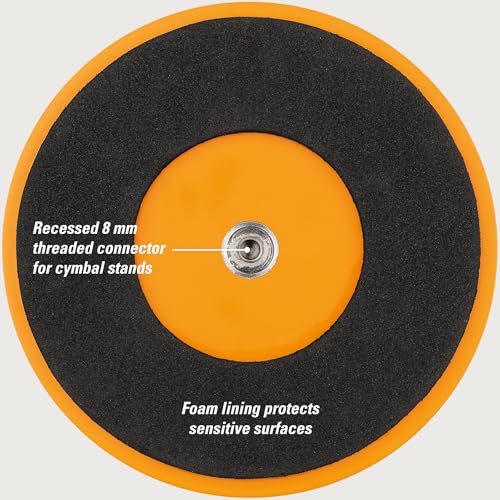 Pad de práctica de batería Meinl Cymbals 6" -Naranja - Imagen 5