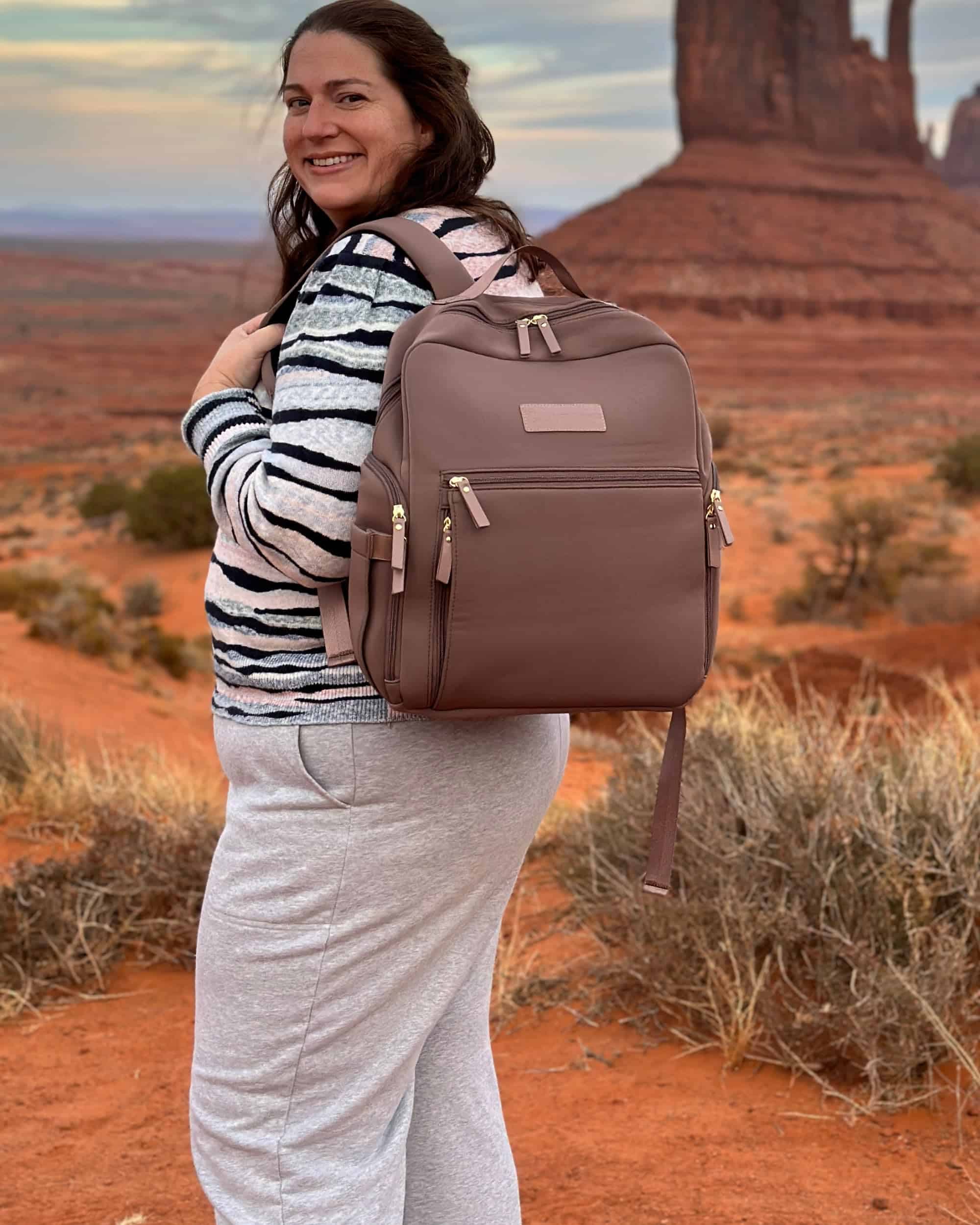 Mochila para Extractor de Leche Sarah -Tierra - Imagen 4