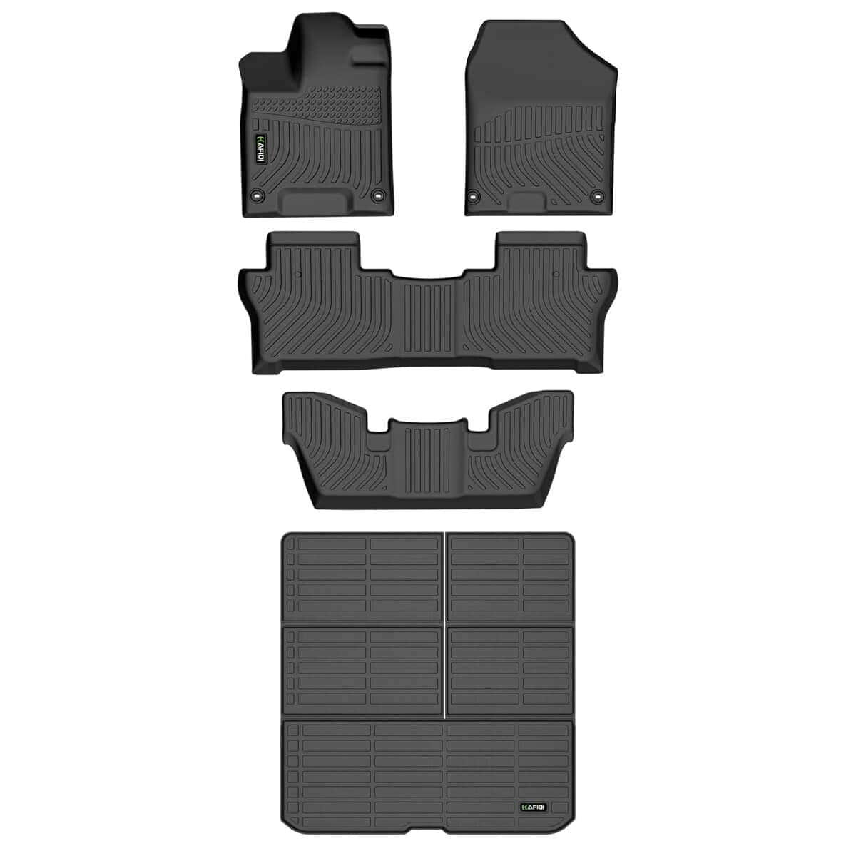 HAFIDI Tapetes para Autos y Protector de Maletero para