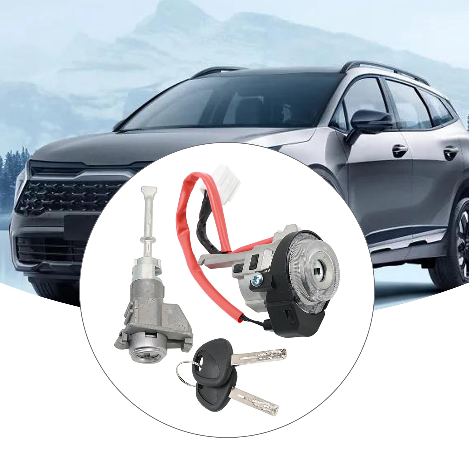 Cilindro de Interruptor de Encendido con 2 Llaves para - Imagen 6