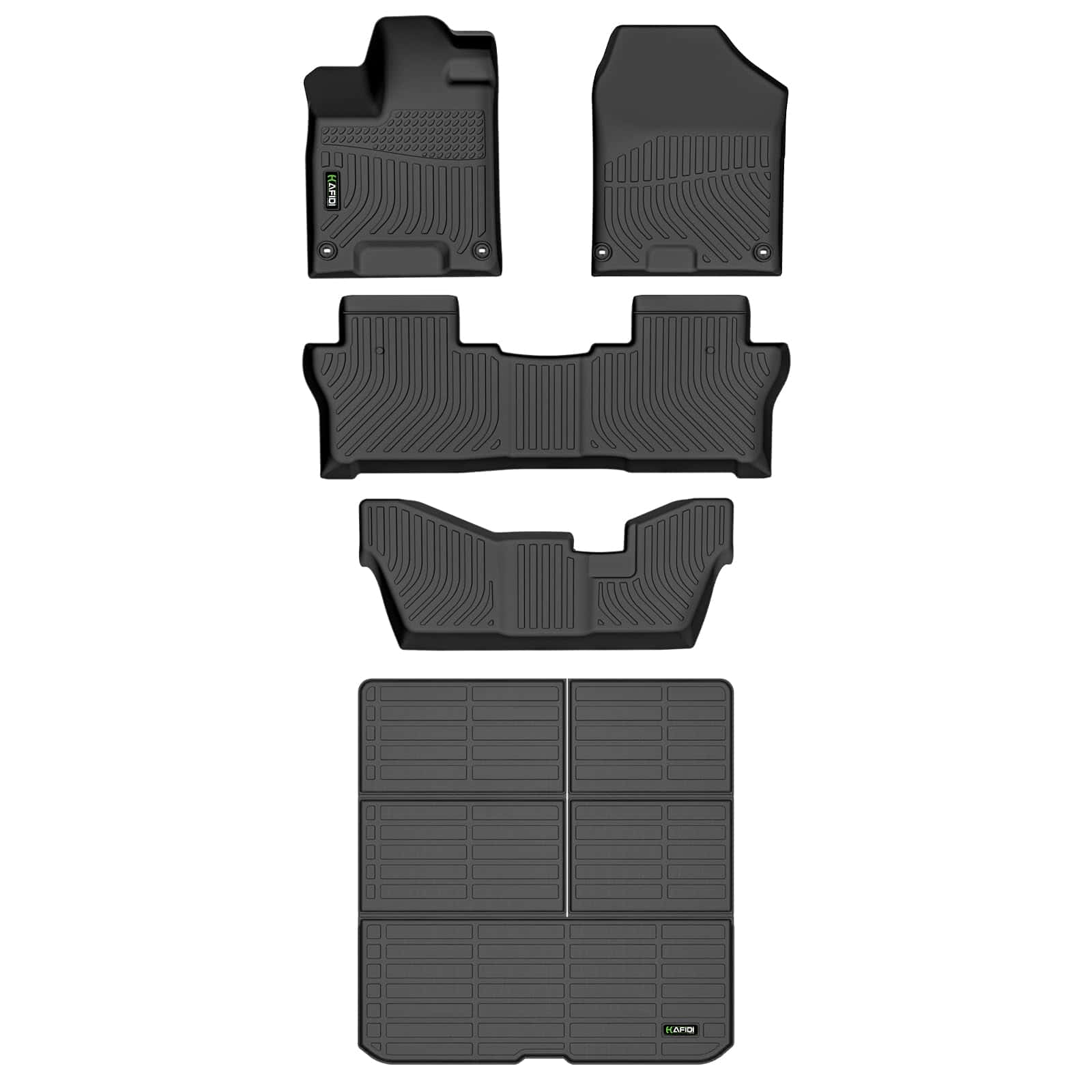 Tapetes para piso de Coche HAFIDI para Honda Pilot