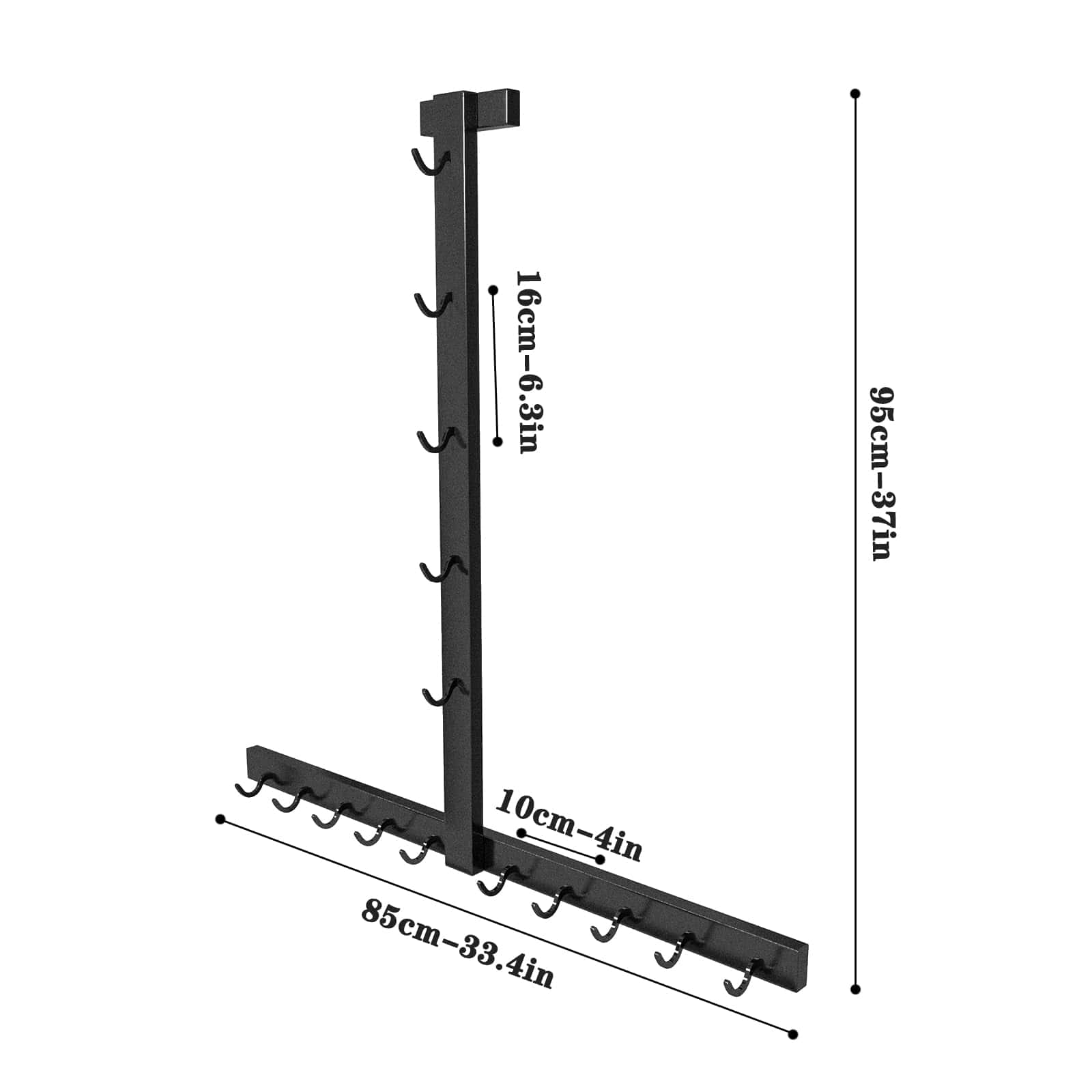 Rack de Almacenamiento para Barra de Lat Pull Down, - Imagen 5