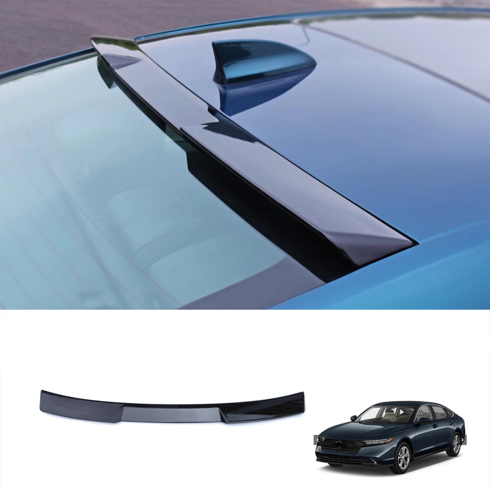 Ala de techo trasero para accesorios de coche JIEOSDIN