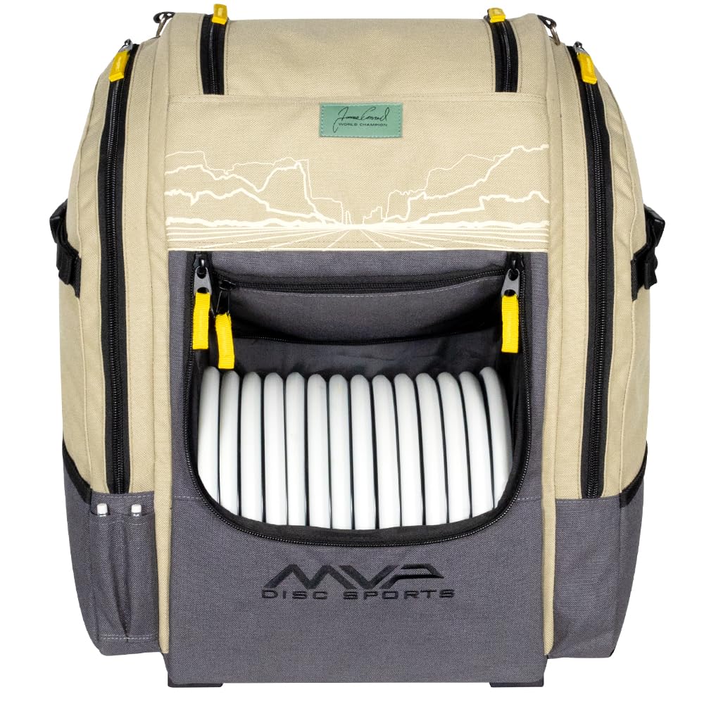 MVP Disc Sports Mochila de Disc Golf Voyager -Khaki