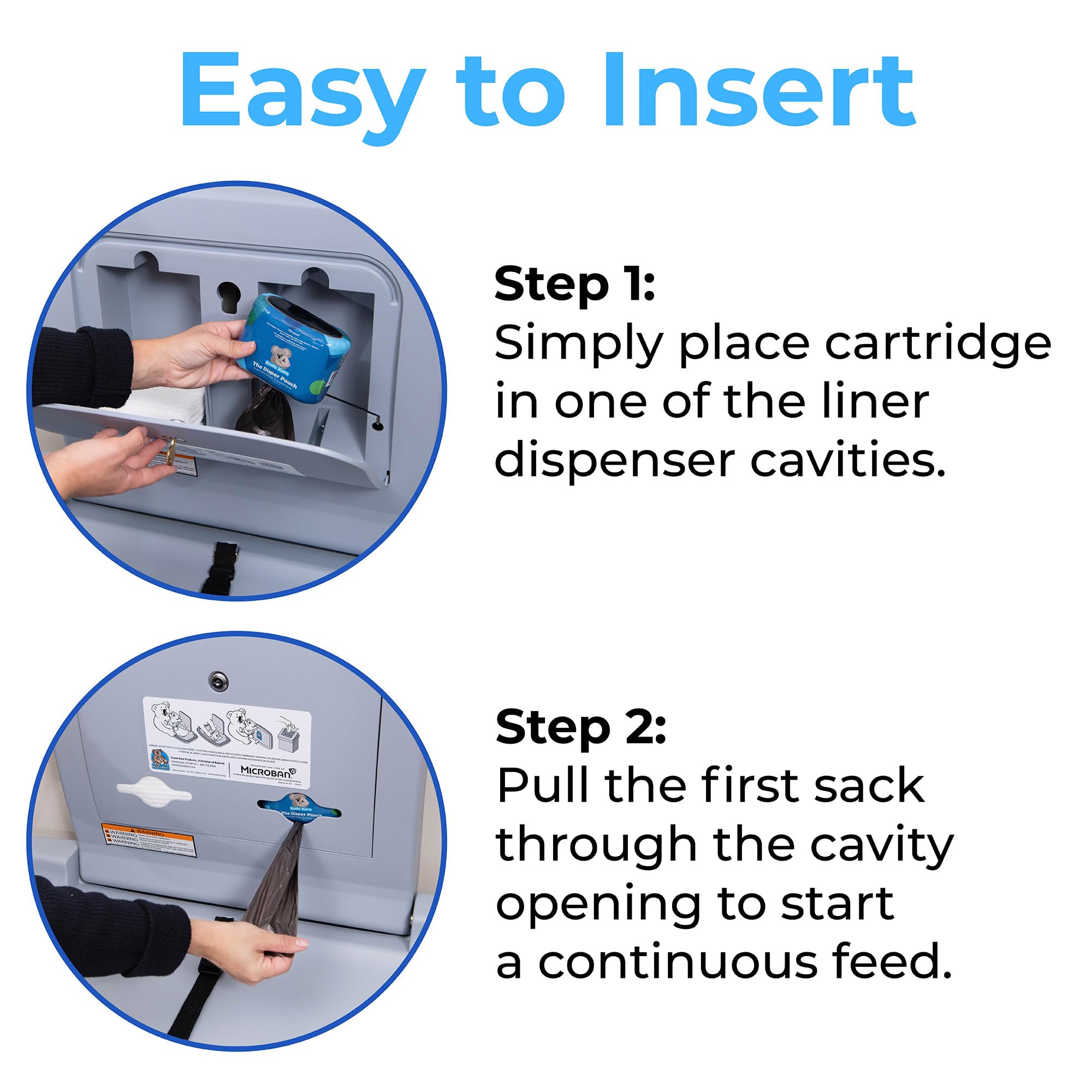 Koala Kare The Diaper Pouch - Bolsas de eliminación de - Imagen 8