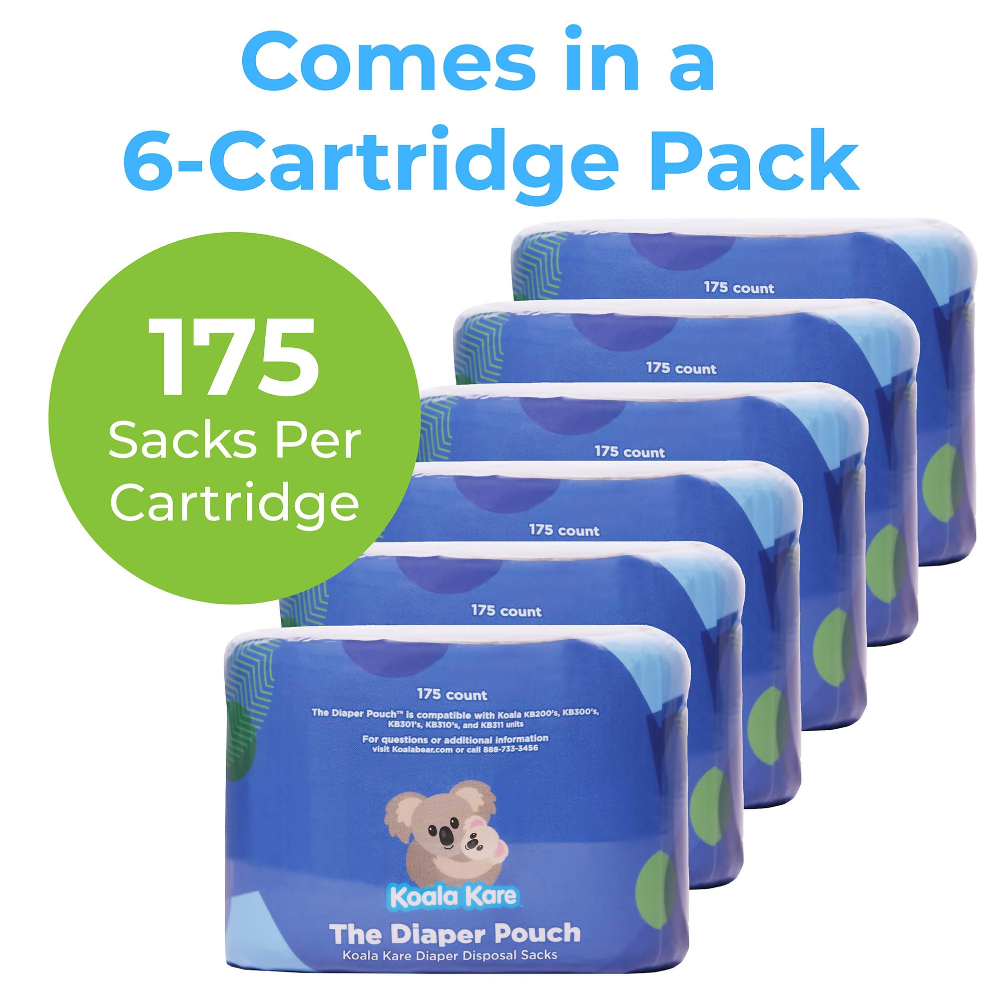Koala Kare The Diaper Pouch - Bolsas de eliminación de - Imagen 7