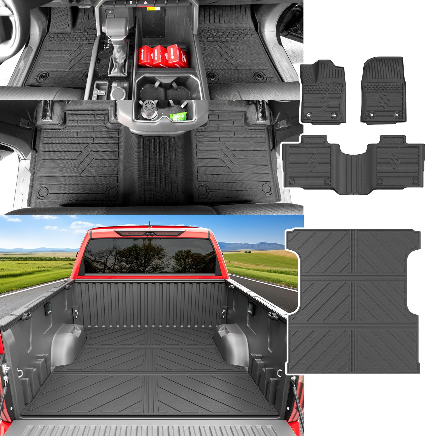 Tapete para Camión xipoqix Tapete de Piso Compatible con