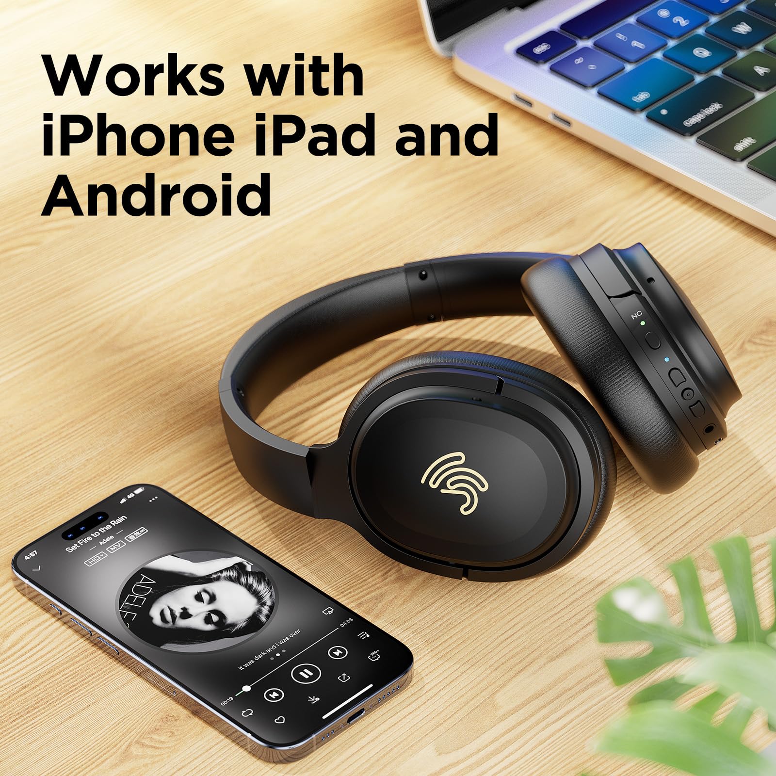 Audífonos con cancelación activa de ruido híbrida Jrumz - Imagen 10