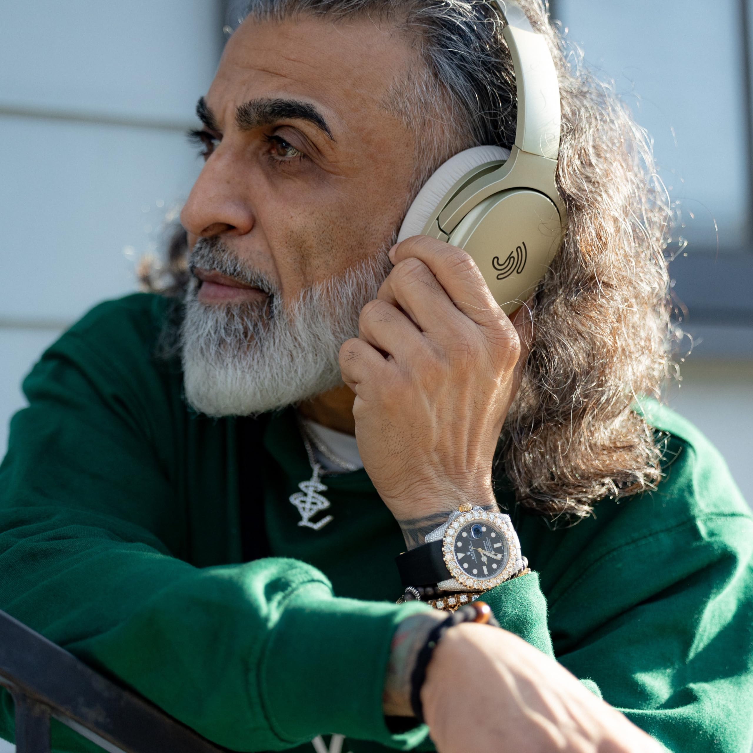 Audífonos con cancelación activa de ruido híbrida Jrumz - Imagen 8