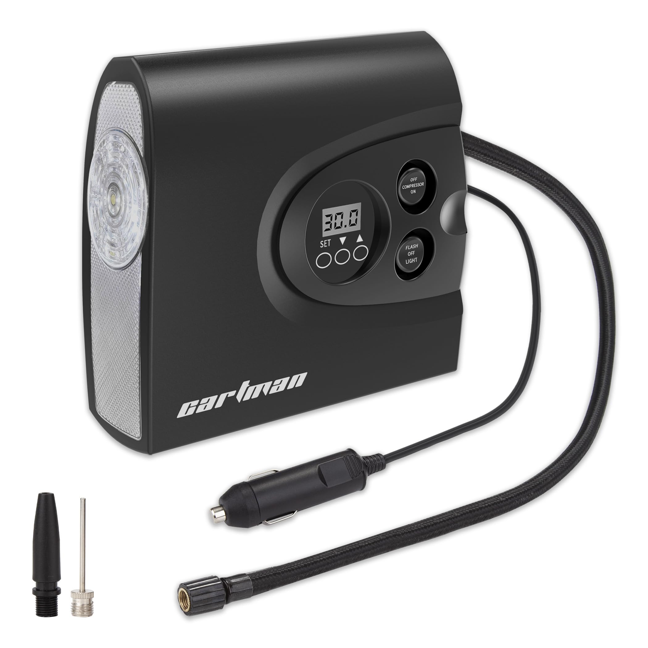 Inflador de neumáticos portátil CARTMAN para llantas de