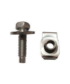 Pernos de Cabeza Hexagonal de Acero Inoxidable M8-1.25X30mm