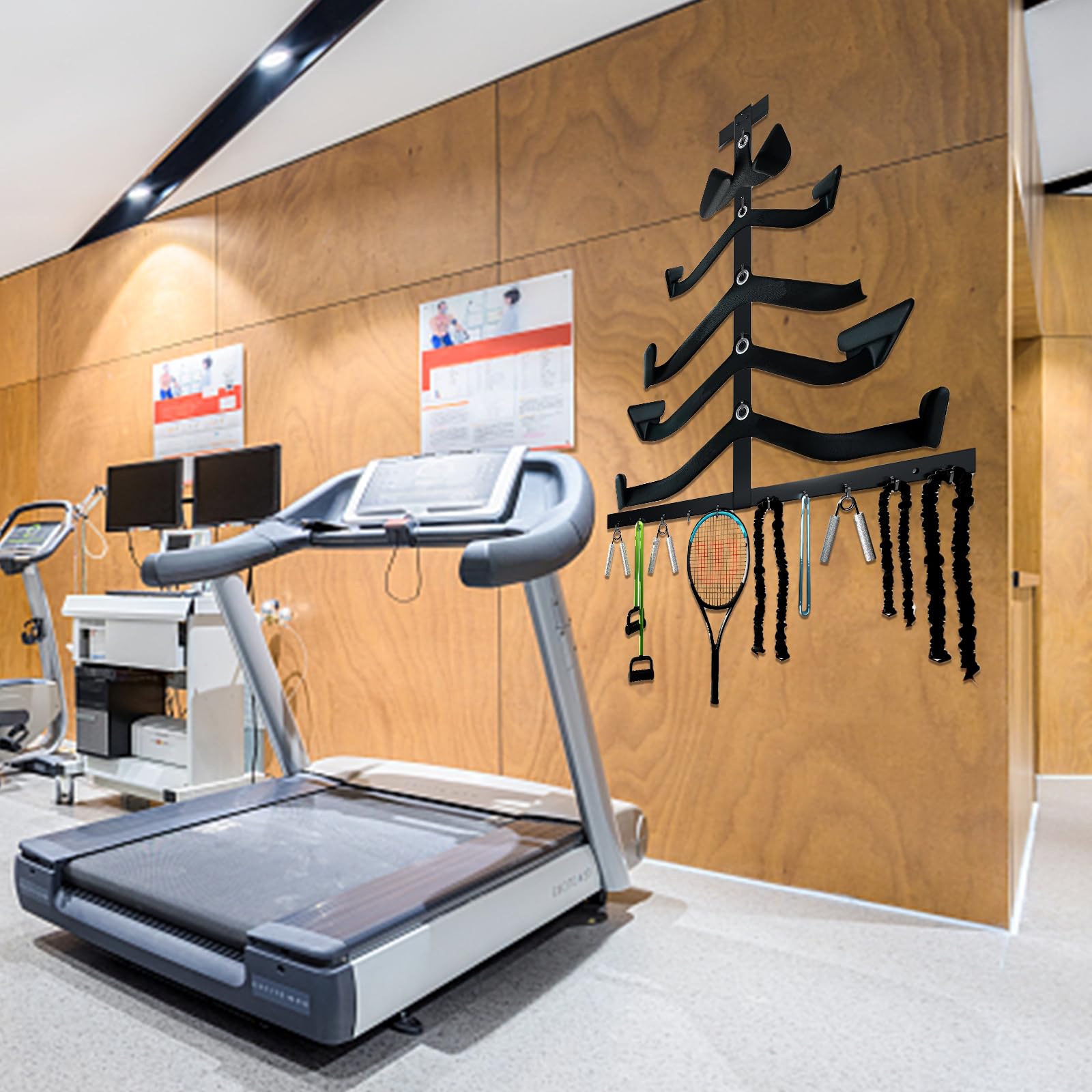 Rack de Almacenamiento para Barra de Lat Pull Down, - Imagen 9