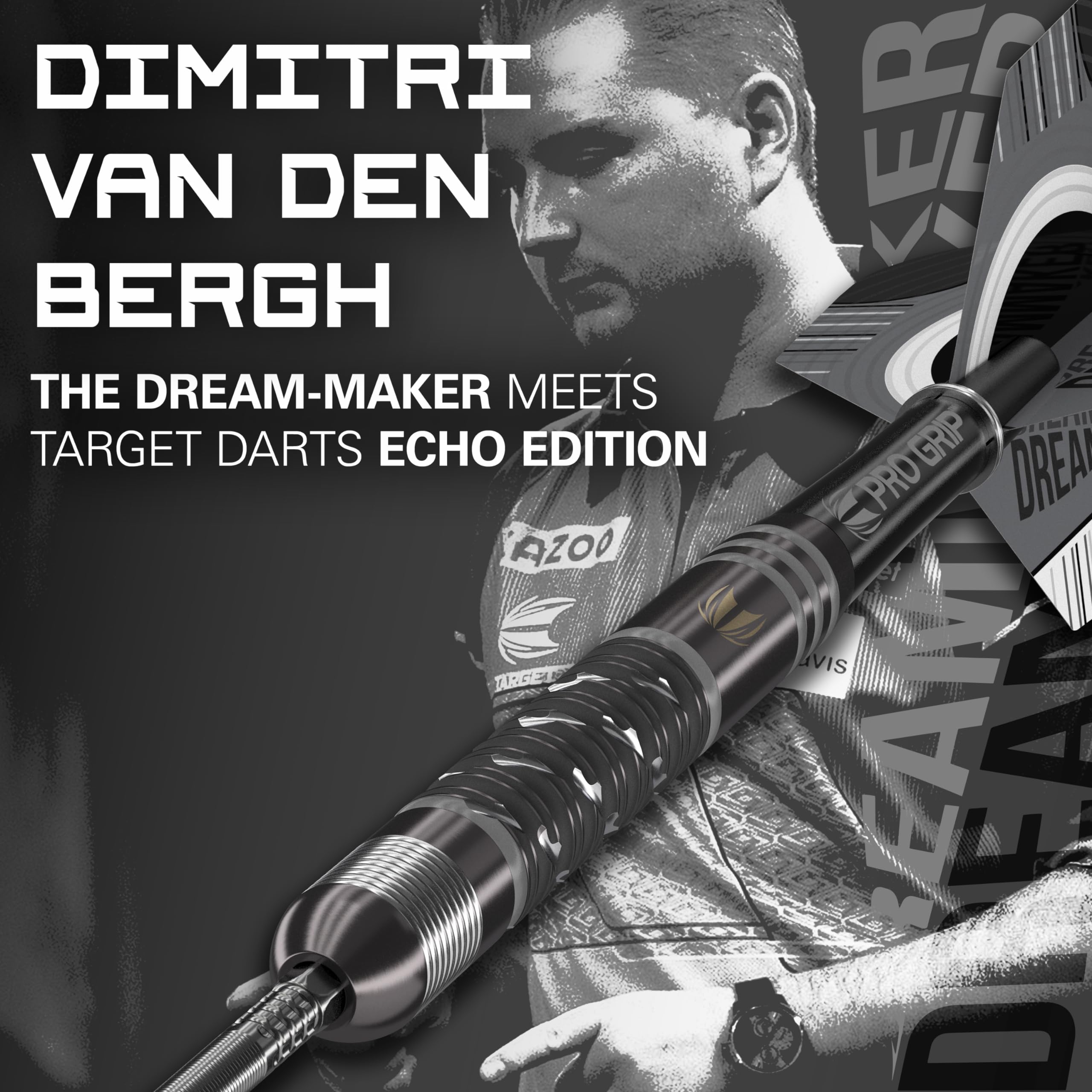 TARGET Darts Dimitri Van Den Bergh x Echo 90% Tungsten - Imagen 3