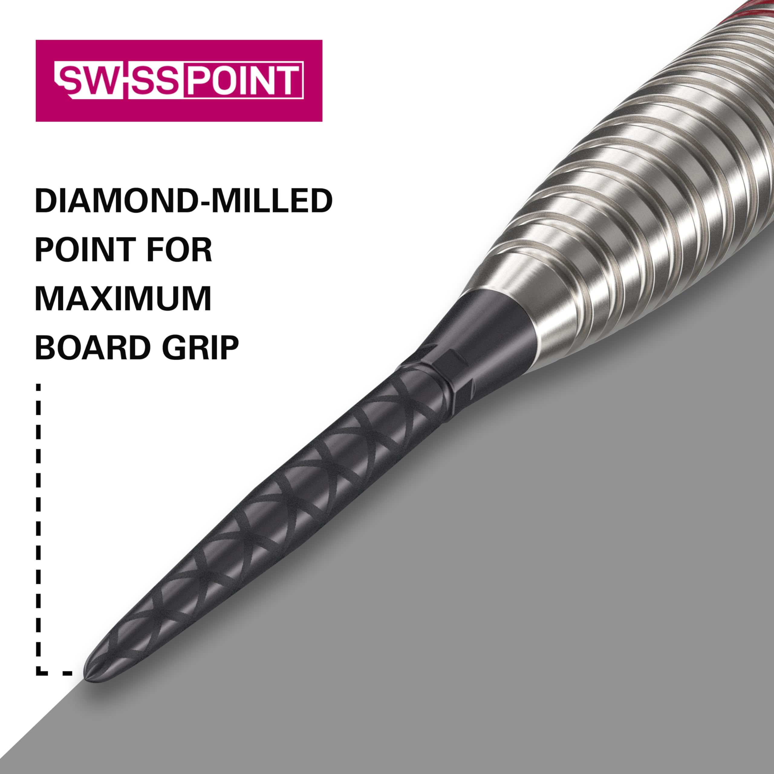 Puntas de Dardos Target Swiss Point Storm - Diamond (Negro, - Imagen 4
