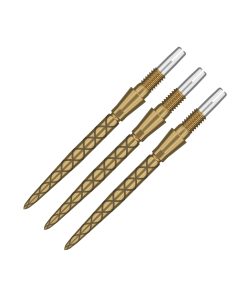 Puntas de Dardos TARGET Swiss Point Storm - Diamante (Oro,