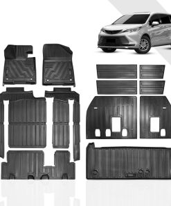 Tapetes y Forros de Carga para Toyota Sienna 8 Asientos