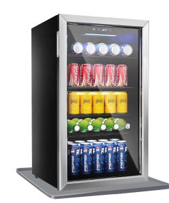 Tapete de silicona para mini nevera con borde elevado,