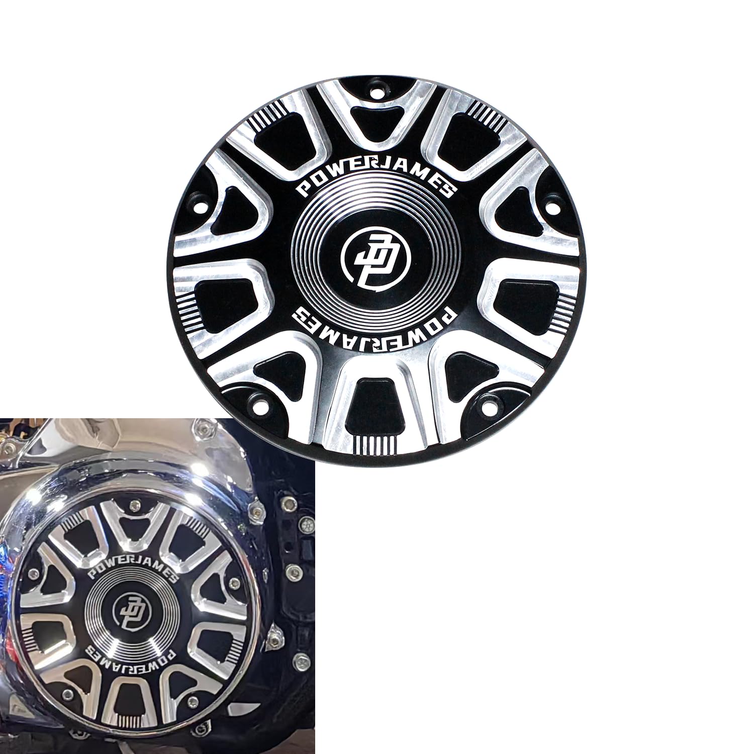 Cubierta de embrague primario Derby POWER JAMES Black