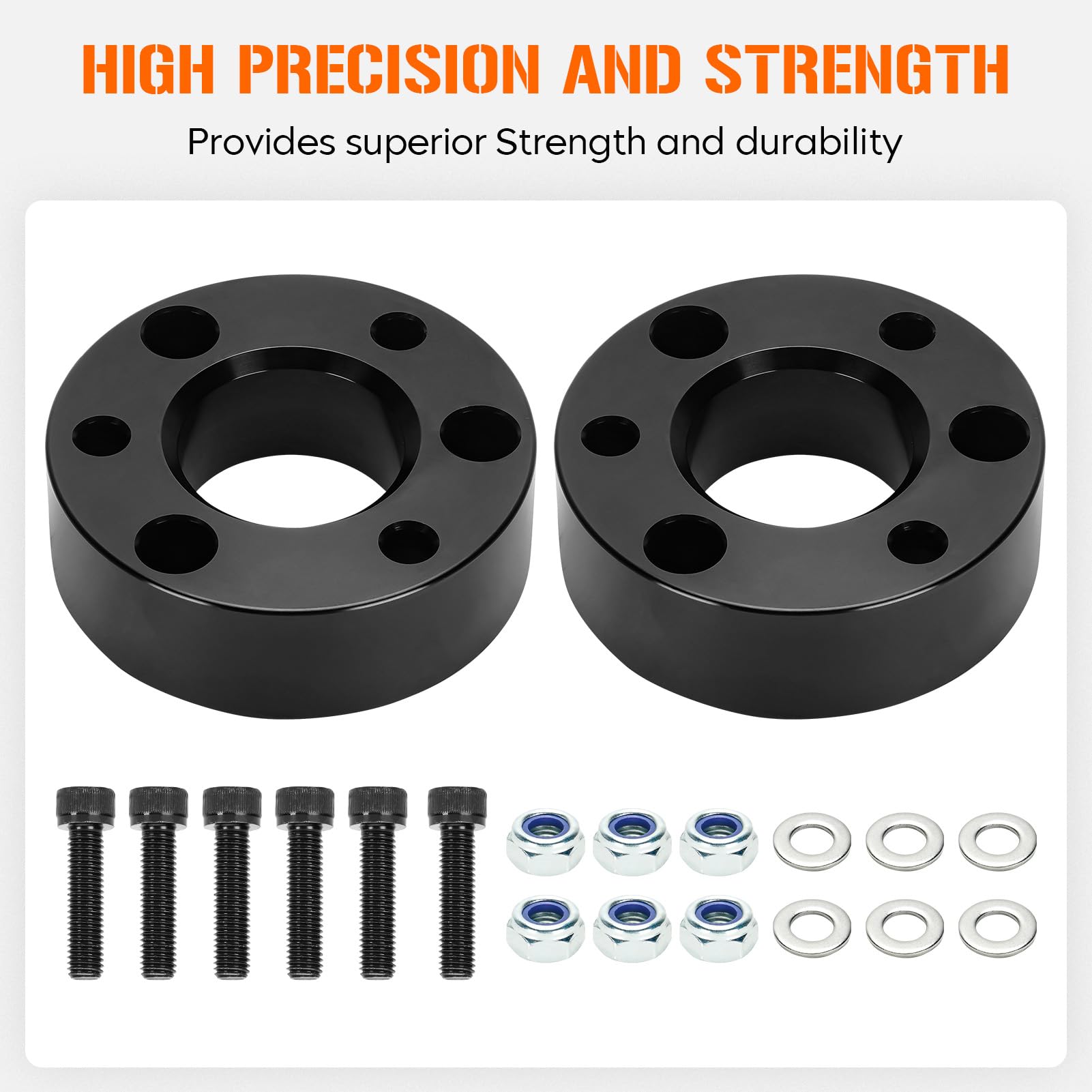 AEagle 2.5” Kits de Elevación delantera para 2006-2023 Ram - Imagen 8