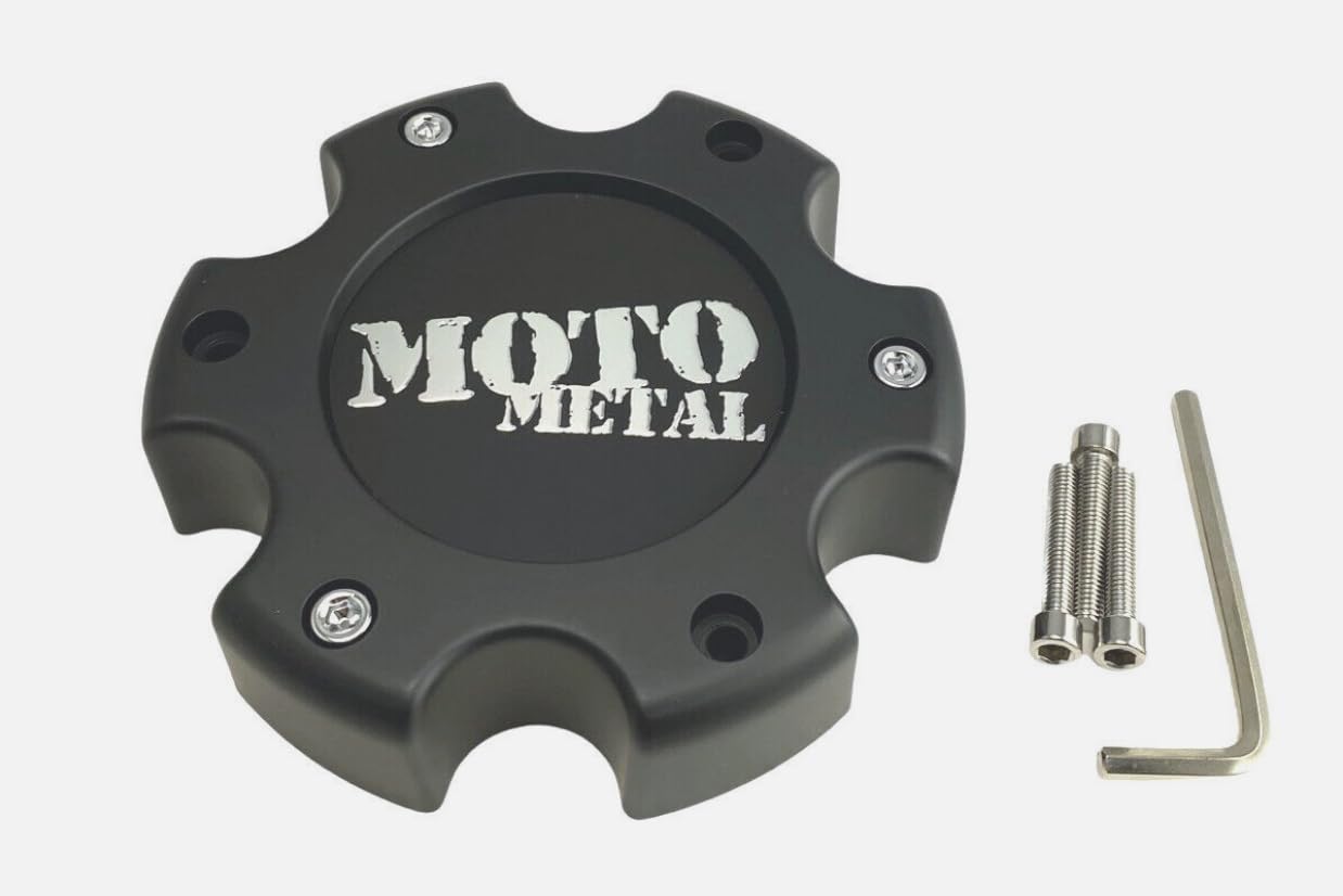 4 piezas para Moto Metal 845L145 Tapacubos de centro de - Imagen 3