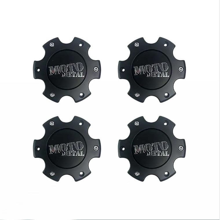 4 piezas para Moto Metal 845L145 Tapacubos de centro de