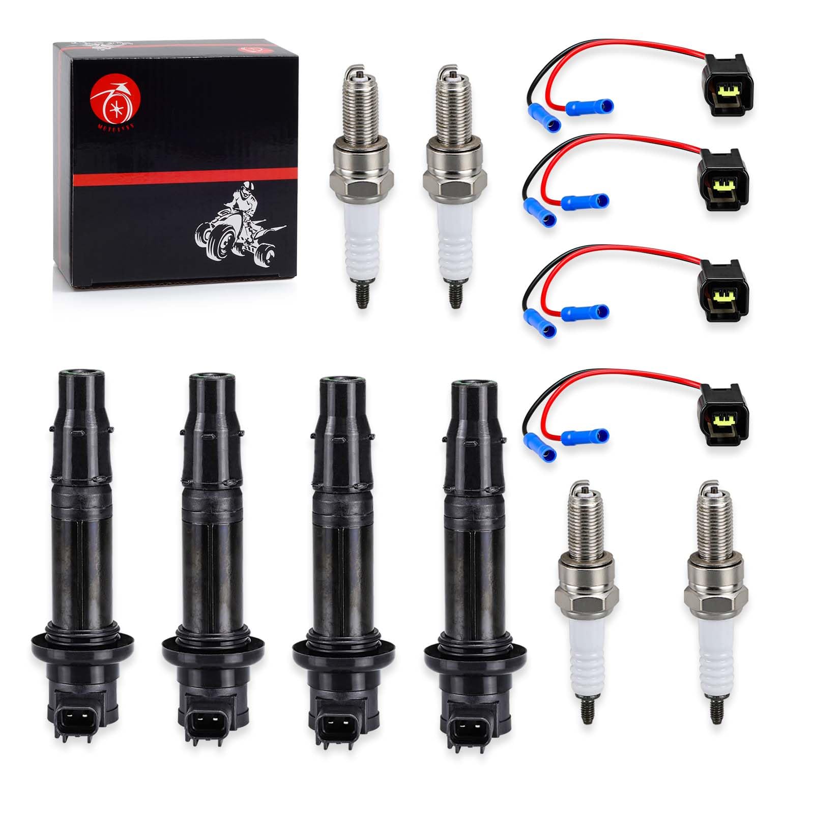 Bobina de Encendido y Bujía c/ Bujía Para Yamaha YZF-R1 - Imagen 3