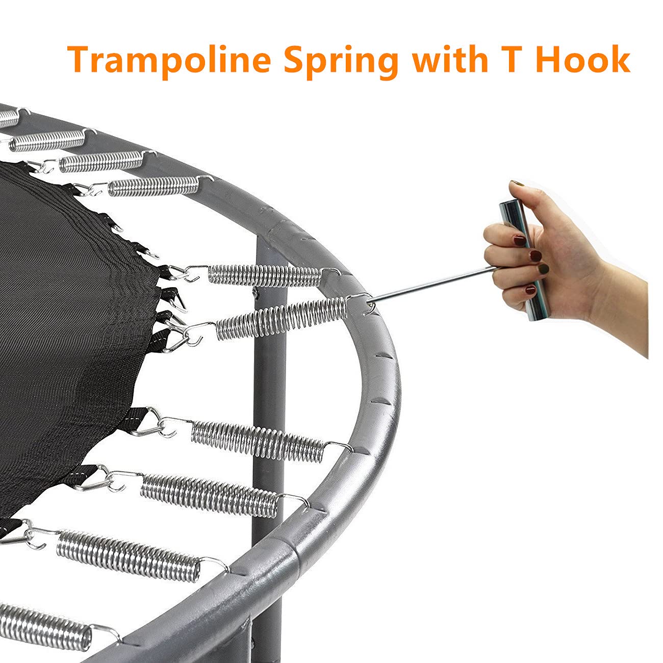 Resortes para Trampolín de Acero Inoxidable Pesado 5.5-7 - Imagen 5