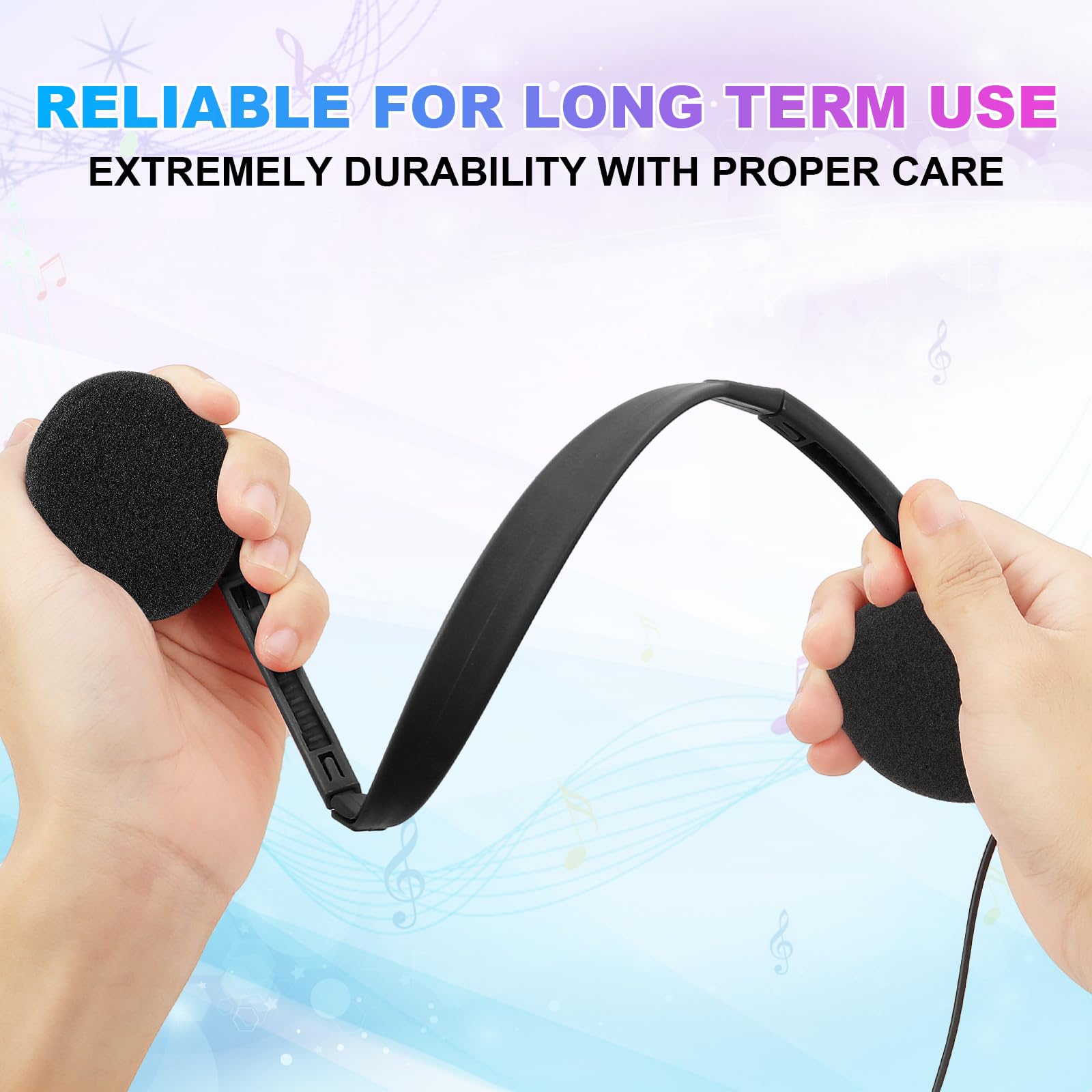 Audífonos y auriculares Wensdo de 10 piezas para salón de - Imagen 5