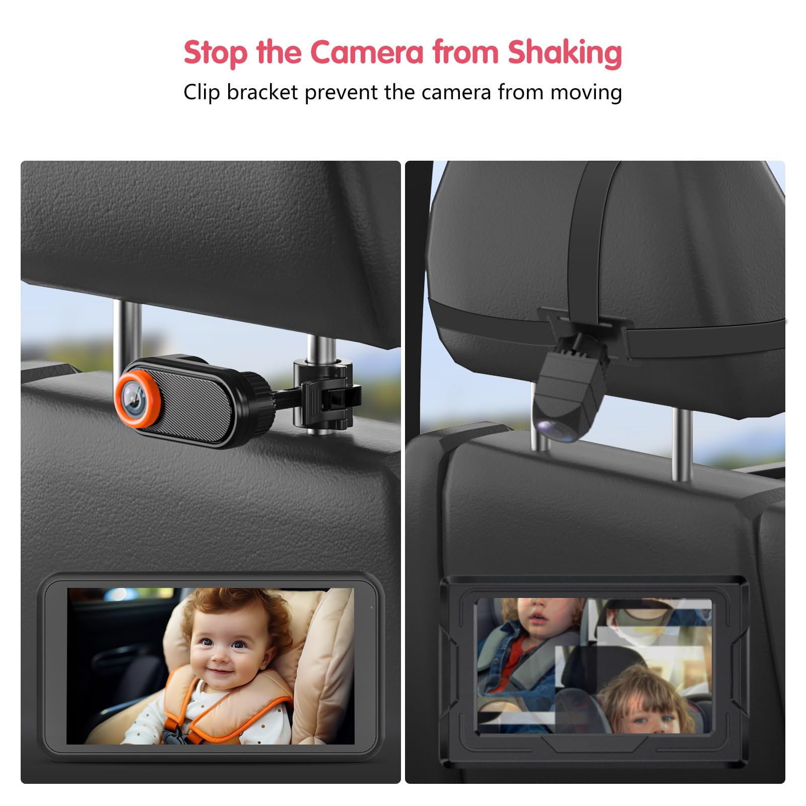 Cámara para Bebé Luckview 5.2'' 1080P con Función de - Imagen 5