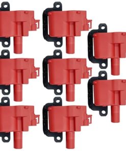 JUEGO DE 8 BOBINAS DE ENCENDIDO ROJAS N51WSTAR D580 UF192