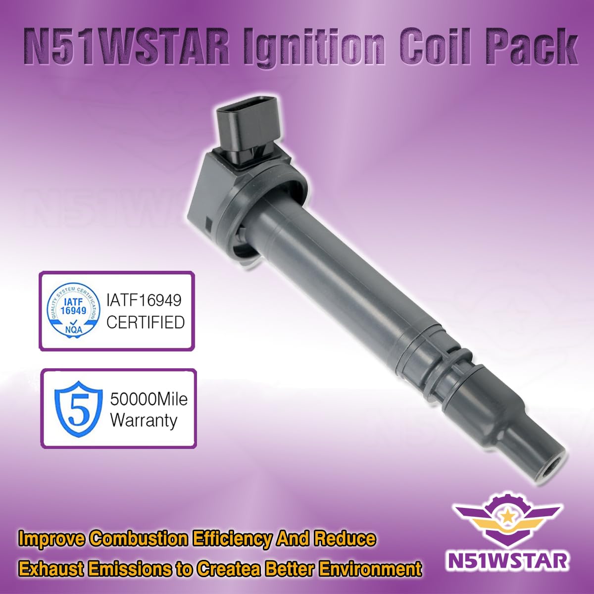 Conjunto de 4 bobinas de encendido N51WSTAR -919-02256 - Imagen 5
