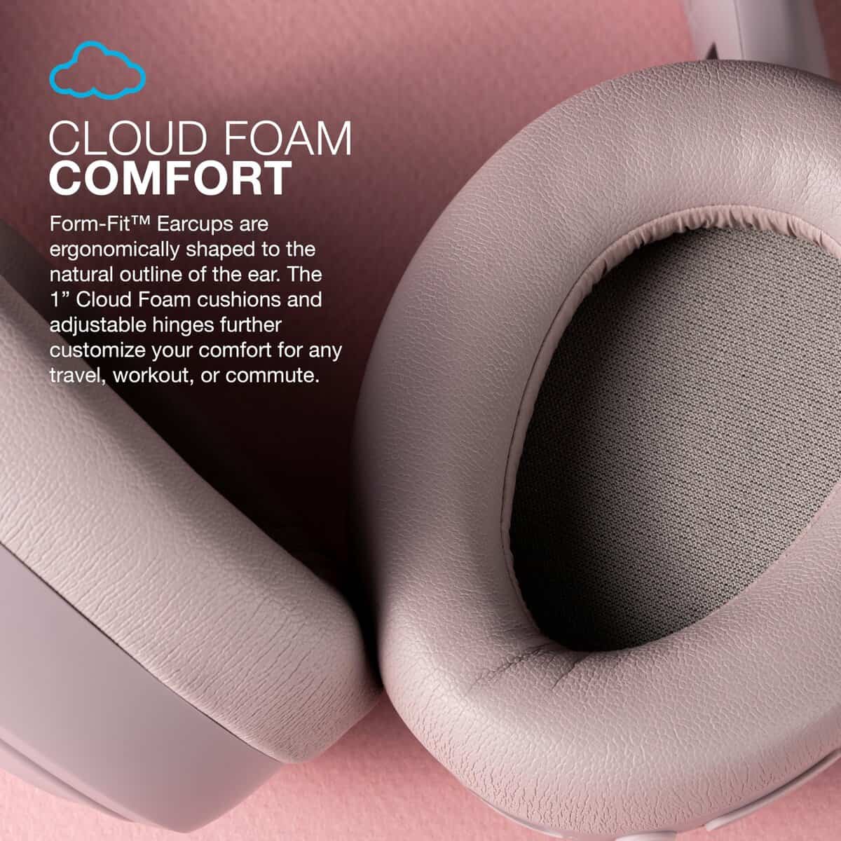 Audífonos inalámbricos JLab JBuds Lux ANC, Malva, - Imagen 5