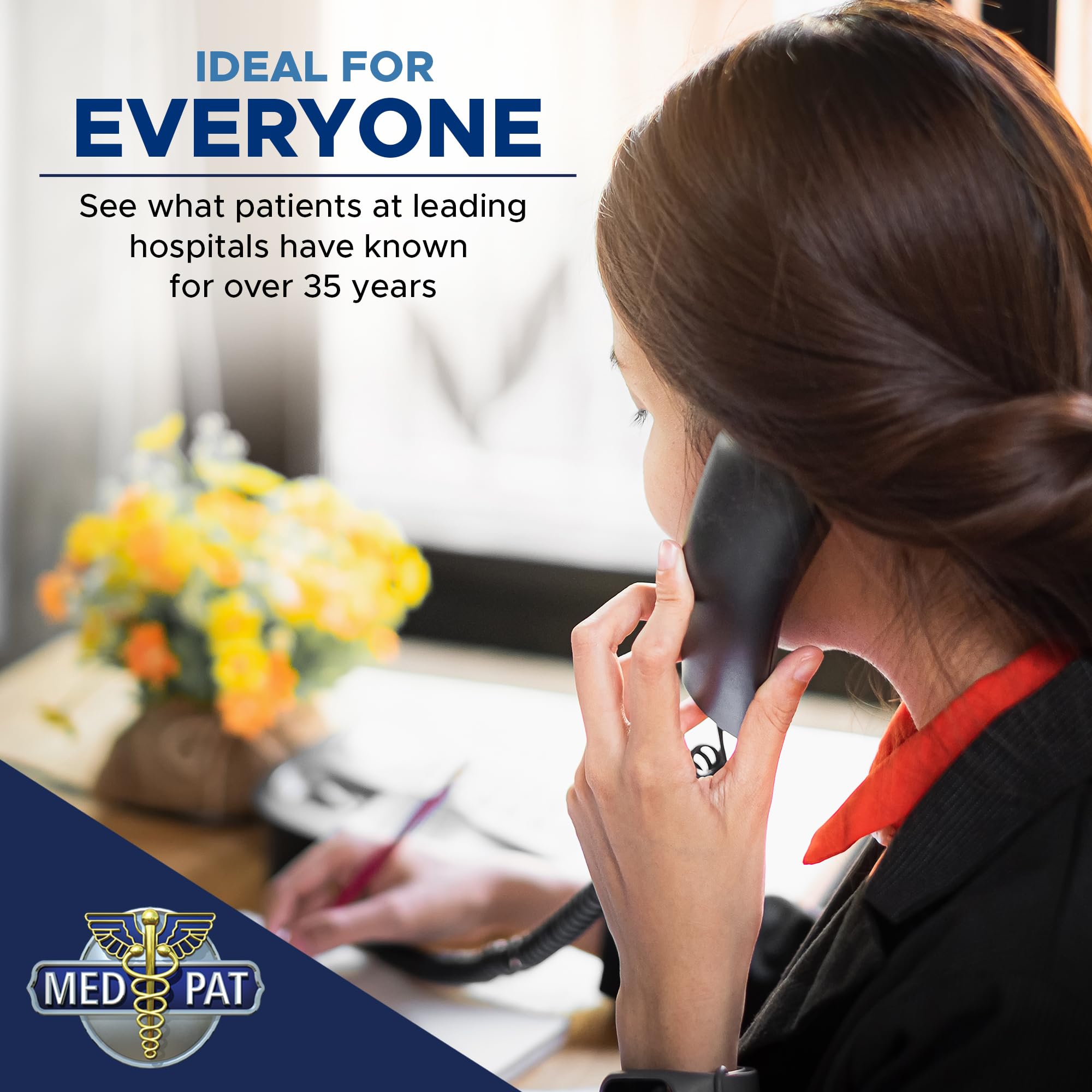 Teléfono de escritorio analógico de línea única D800B con - Imagen 7