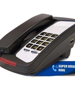 Teléfono de escritorio analógico de línea única D800B con