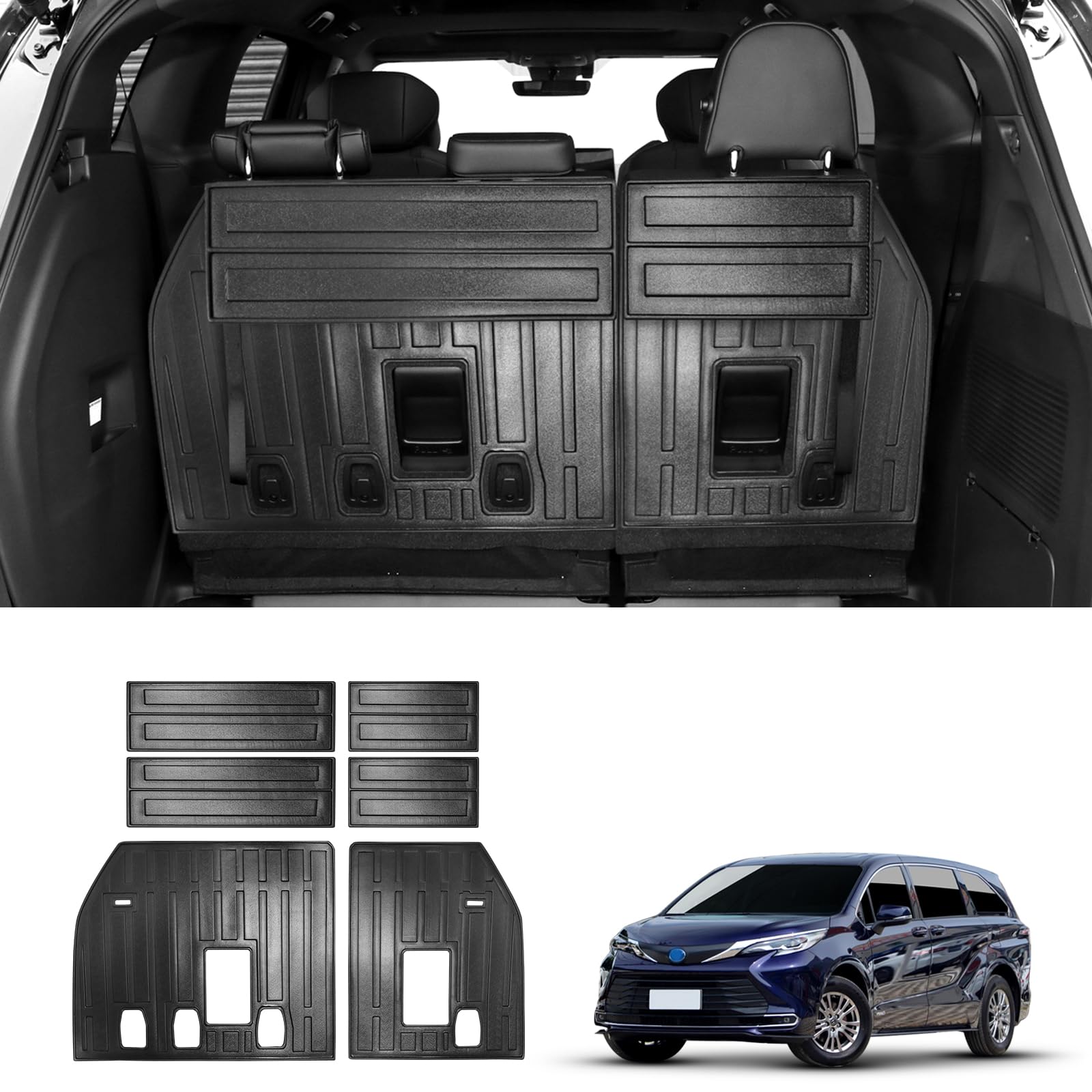 Protector de respaldo Vanseno Compatible para Toyota Sienna