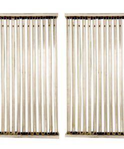 Htanch SA5375 (Paquete de 2) Rejillas de Cocina de Acero