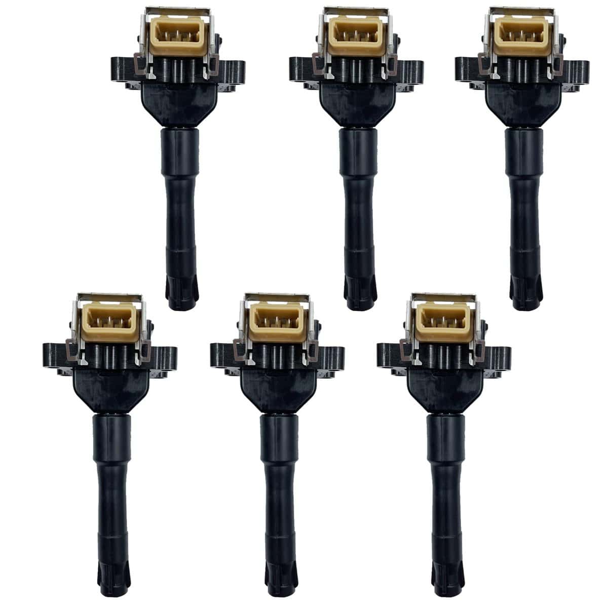 Conjunto de 6 paquetes de bobinas de encendido de 4
