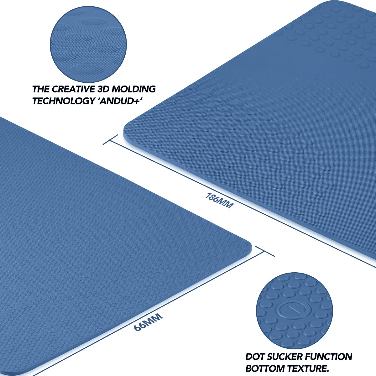 Tapete de Yoga JELS Extra Grueso, 2/5 pulgadas, Diseño - Imagen 7