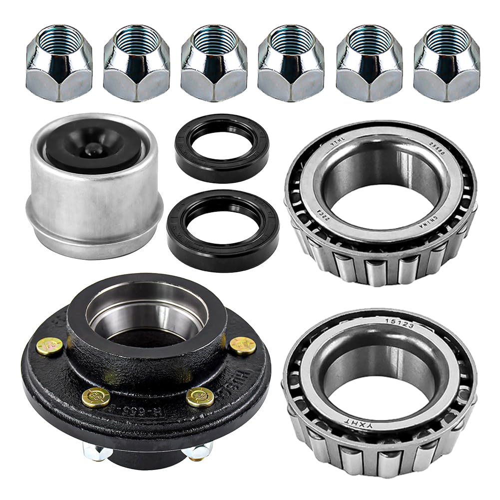 Kit de Cubo de Rodillo para Remolque de 6 en 5.5� para Ejes